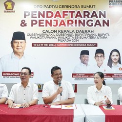 Bobby Nasution Resmi Gabung Gerindra, Jokowi Komentar Begini