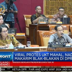 Video: Viral Protes UKT Mahal, Nadiem Makarim Blak-blakan di DPR