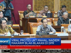 Video: Viral Protes UKT Mahal, Nadiem Makarim Blak-blakan di DPR