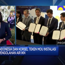 Video: Indonesia-Korsel Teken MOU Instalasi Pengolahan Air di IKN