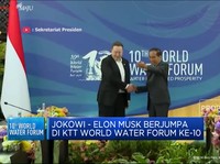 Video: Berjumpa Elon Musk di World Water Forum, Jokowi Beri Pesan Ini!