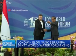 Video: Berjumpa Elon Musk di World Water Forum, Jokowi Beri Pesan Ini!