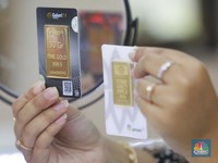 Harga Emas Antam Hari Ini Naik Tipis Rp 2.000/Gram