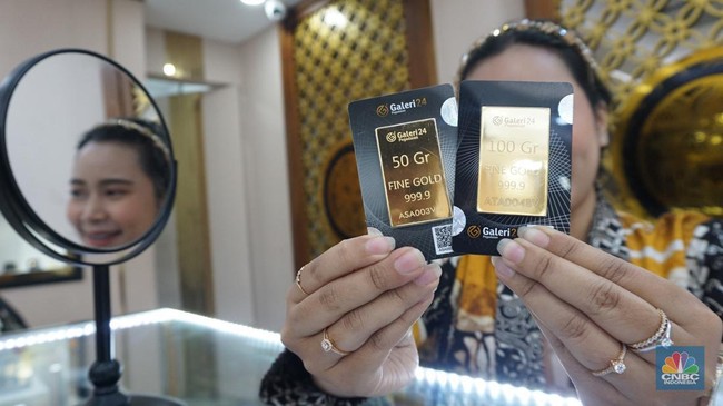 Harga Emas Antam Logam Mulia Melonjak Rp 30.000 Usai Ambles 2 Hari