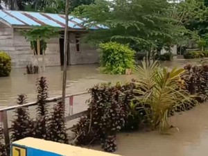Banjir Rendam 89 Rumah di Desa Seti Bhakti Maluku Tengah gegara Tanggul Jebol