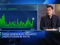 Menanti BI Rate, IHSG Sideways & Rupiah Melemah ke Atas Rp16.000/USD
