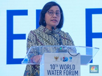Sri Mulyani Dukung Pembentukan Global Water Fund