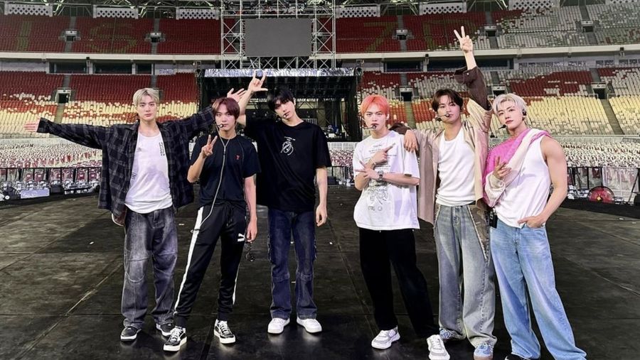 NCT Dream konser di Geloba Bung Karno, Jakarta. (Istimewa)