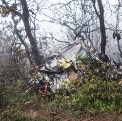 Helikopter Jatuh Tabrak Menara Transmisi, 3 Dewasa & 1 Anak Tewas