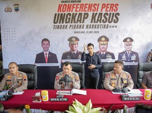 Kapolda Jateng Bongkar Peredaran 2,7 Kg Narkoba Asal Aceh di Magelang