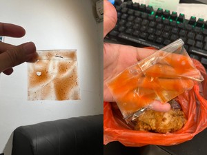 Beli Ayam Goreng Krispi, Pria Ini Dapat Saus yang Cuma Bisa Dilihat pakai Mikroskop