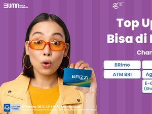 Liburan Tiba! BRIZZI Hadirkan Kemudahan Top Up Lewat BRImo