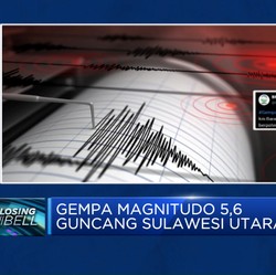 Video: Gempa Magnitudo 5,6 Guncang Sulawesi Utara