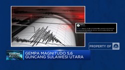 Video: Gempa Magnitudo 5,6 Guncang Sulawesi Utara