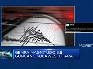 Video: Gempa Magnitudo 5,6 Guncang Sulawesi Utara