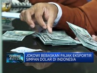 Video: Jokowi Bebaskan Pajak Eksportir Simpan Dolar di Indonesia