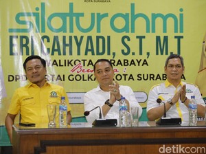 Golkar Surabaya Sebut Cuma Eri yang Serius Berjuang Bersama, Bukan Lainnya