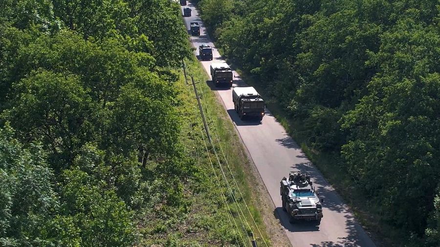 Pasukan Rusia telah memulai latihan tahap pertama yang melibatkan pelatihan praktis dalam persiapan dan penggunaan senjata nuklir non-strategis atau taktis. (Russian Defense Ministry Press Service via AP)