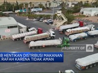 Video: PBB Hentikan Distribusi Makanan Ke Rafah Karena Tidak Aman