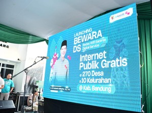 Pemkab Hadirkan Internet Gratis Se-Kabupaten Bandung Lewat Bewara DS