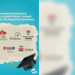 Pusing UKT Mahal? Nih Ada Beasiswa Aperti BUMN, Bisa Langsung Kerja