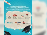 Pusing UKT Mahal? Nih Ada Beasiswa Aperti BUMN, Bisa Langsung Kerja
