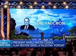 President World Water Council Ajak Menteri Israel & Palestina "Kopdar"