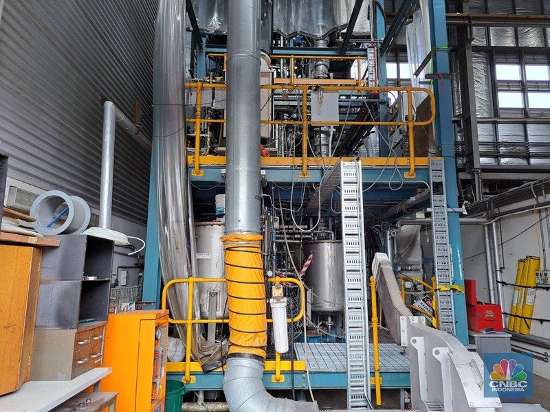 Pusat penelitian sains dan industri di bidang energi, CSIRO, di Newcastle, New South Wales, Australia. Australia memiliki ambisi besar dalam transisi energi dengan target 82% penggunaan energi terbarukan dalam jaringan kelistrikan pada 2030. Pusat penelitian sains dan industri di bidang energi, CSIRO, di Newcastle, New South Wales, Australia. Australia memiliki ambisi besar dalam transisi energi dengan target 82% penggunaan energi terbarukan dalam jaringan kelistrikan pada 2030. (CNBC Indonesia/Lucky Leonard)