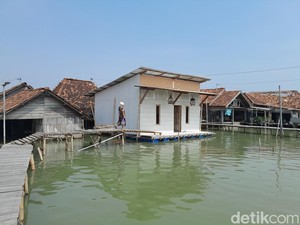 Rumah Mumbul di Timbulsloko Demak, Cara Warga Pesisir Bertahan dari Rob