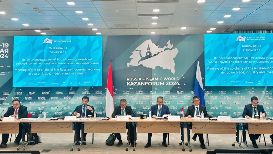 Russia Halal Expo 2024 di Kazan, Federasi Rusia.