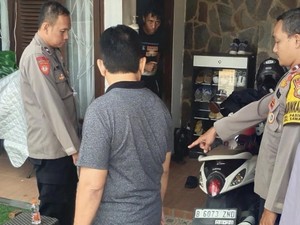 Viral Maling Curi 3 Motor Sekaligus di Perumahan di Depok
