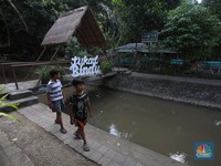 Wisata Air Tukad Bindu 'Bak' Kembali ke Bali di Masa Lampau