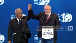 Video: Tutup World Water Forum, Loic: Indonesia Uraaa, Basuki Uraaa
