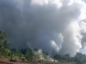 Kawah Keramikan di Lampung Barat Erupsi, Terdengar Suara Ledakan