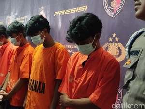 Polisi Tangkap Komplotan Begal Bersajam Lukai Remaja 13 Tahun di Bekasi