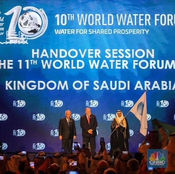 Momen Penutupan World Water Forum 2024, dari Bali ke Arab Saudi