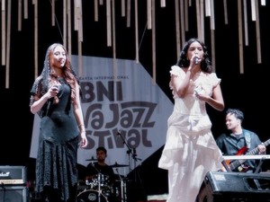 Mezzaluna dan Mea Shahira Super Happy Tampil di BNI Java Jazz Festival 2024