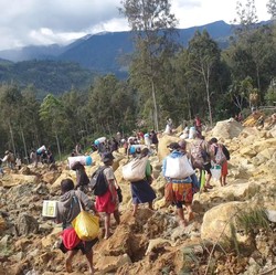 Longsor Papua Nugini: 2.000 Orang Terkubur, Xi Jinping Bilang Begini