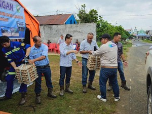 Bantuan Sembako ke Korban Banjir di Kubar-Mahulu Masih Terus Berdatangan