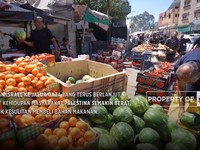 Sedih! Harga Pangan di Gaza Turun, Tapi Warga Palestina Tak Mampu Beli