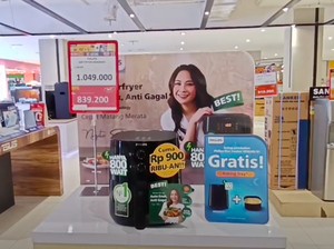 Serbu! Airfryer Hanya Rp 800 Ribuan di Transmart Full Day Sale