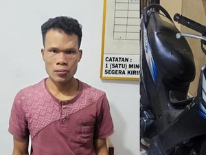 Terlilit Utang, Badar Nekat Robohkan Pagar Pondok untuk Curi Motor