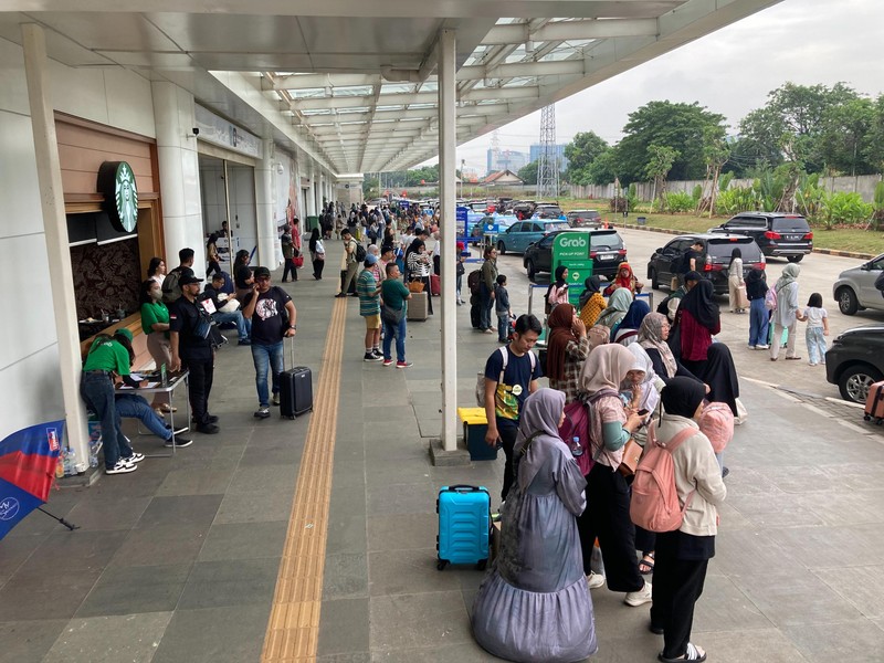 Kereta Cepat Whoosh dipadati penumpang arus balik cuti bersama Waisak. (Dok: KCIC) Kereta Cepat Whoosh dipadati penumpang arus balik cuti bersama Waisak. (Dok: KCIC)