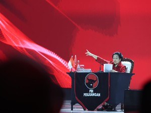 Megawati Direkomendasikan Jadi Ketum Lagi di Rakernas V PDIP