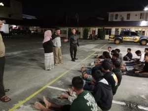 15 Remaja yang Hendak Tawuran di Pematangsiantar Diamankan Polisi
