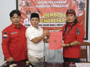 Ketua AKD Trenggalek Daftar Bacawabup PDIP, Ini Janjinya