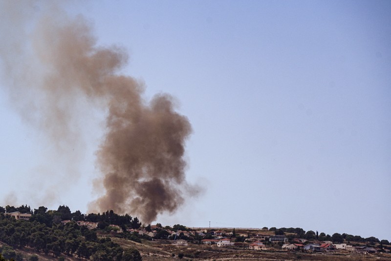 Hamas dilaporkan meluncurkan roket ke Israel, Minggu (26/5/2024) waktu setempat. Hamas dilaporkan meluncurkan roket ke Israel, Minggu (26/5/2024) waktu setempat. (X @SuppressedNws)
