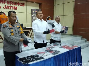 3 Koboi Jalanan Pakai Pelat Nomor Palsu Saat Aksi Penembakan