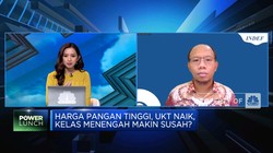 Harga Pangan Mahal & Suku Bunga Naik, Hidup Kelas Menengah Makin Sulit