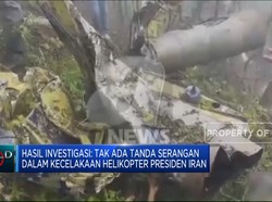 Hasil Investigasi Ungkap Helikopter Raisi Jatuh Usai Menabrak Tebing